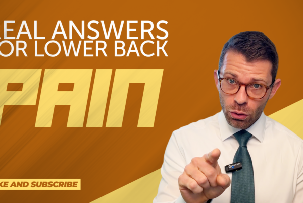 Real Solutions for Chronic Lower Back Pain | Chiropractor in Cary, NC
