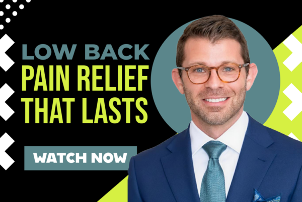 How We Treat Low Back Pain Differently | Chiropractor in Cary, NC