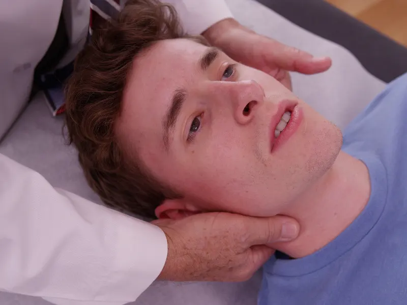 Concussion Treatment Near Me in Cary, NC. Chiropractic Exam for Concussion Symptom Relief.