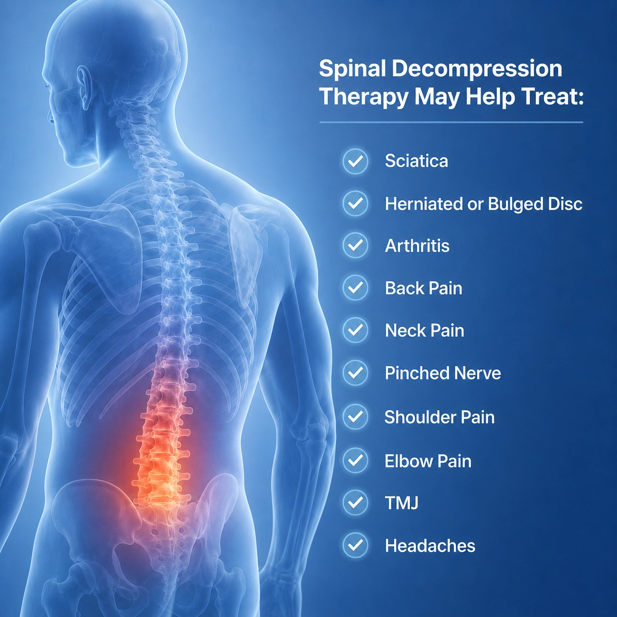 Spinal Decompression Therapy Near Me in Cary, NC. Chiropractor For Spinal Decompression Pain Relief.